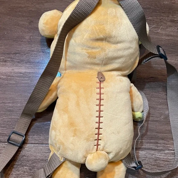 AUTH Riillakkuma plush bear backpack. - Picture 4 of 5